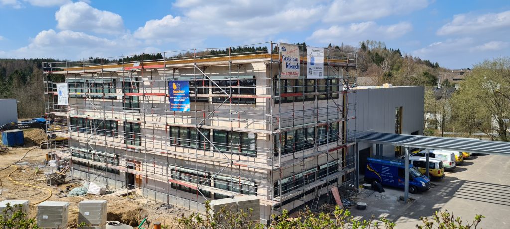 Unser Neubau schreitet voran