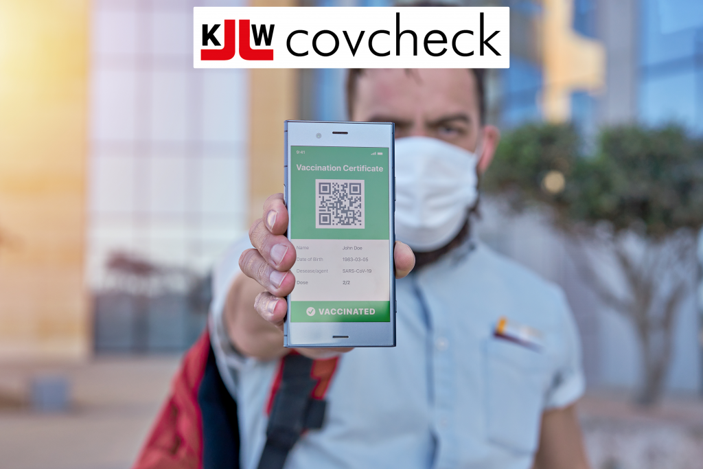 KWcovcheck: Zutrittskontrolle mit automatisierter Corona-Zertifikatsprüfung
