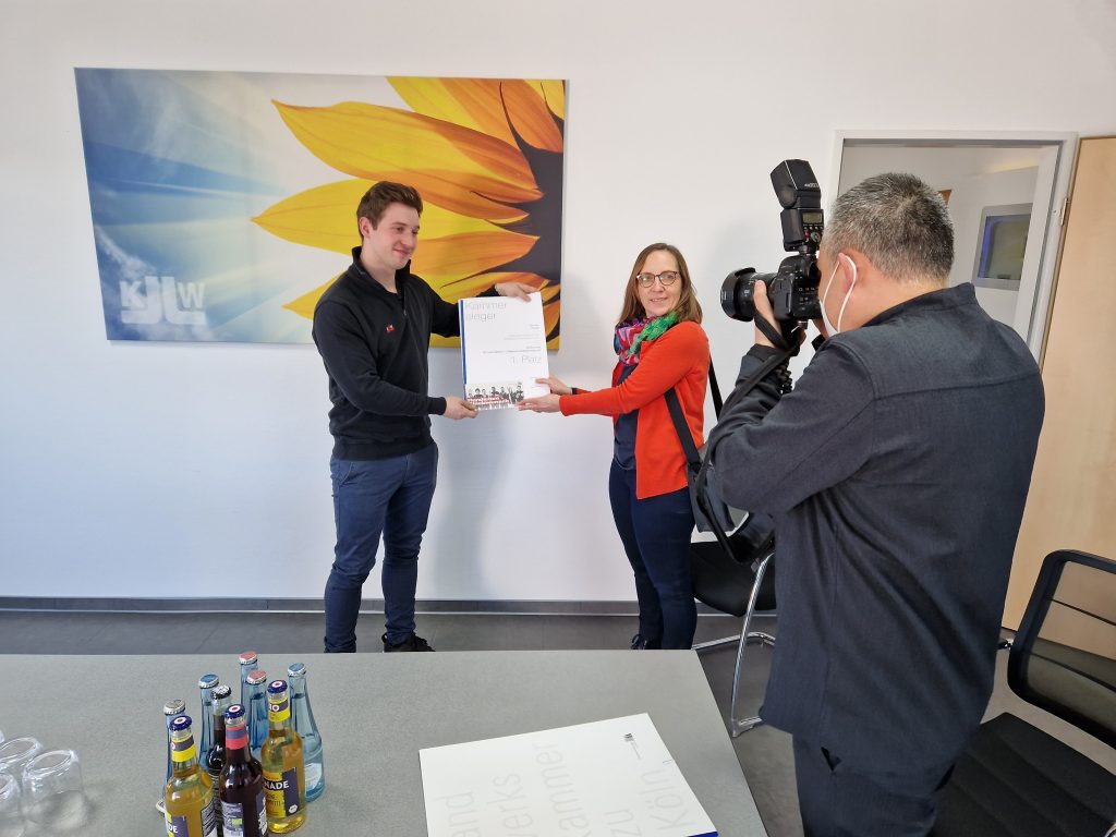 Offizielle Ehrung zum Kammersieg