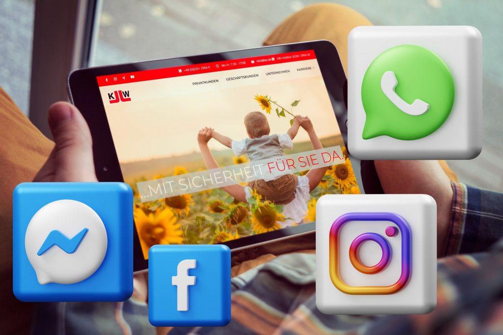 Service per WhatsApp und Chat